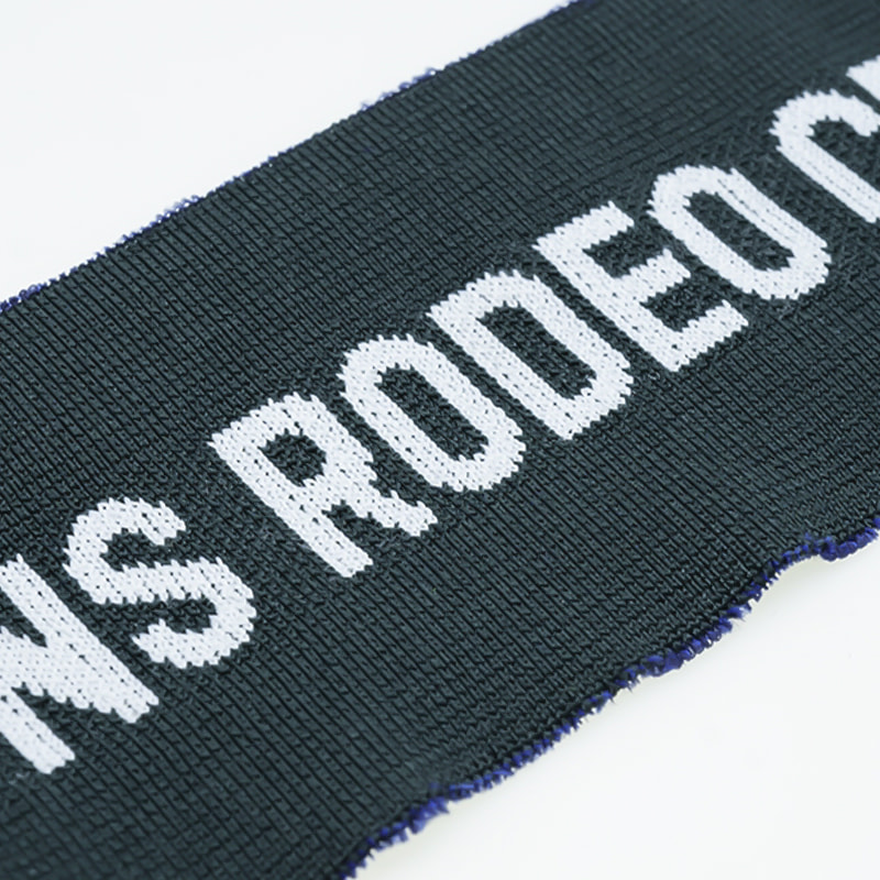 Fashion Polyester Spandex Litteras Jacquard Costa indumentis fabricae