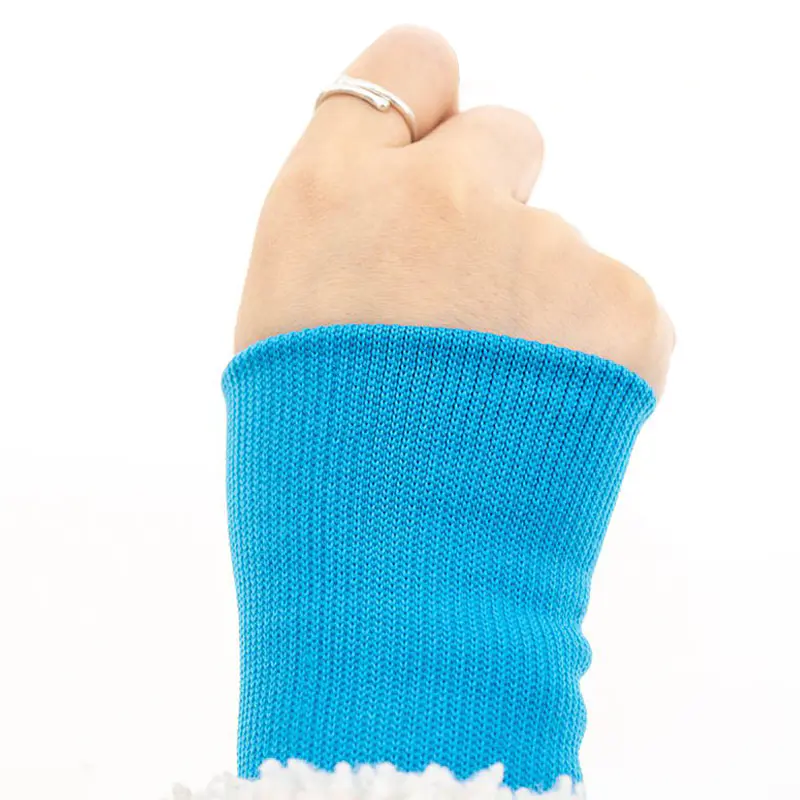 Knitted costed proten seamless Cuffs
