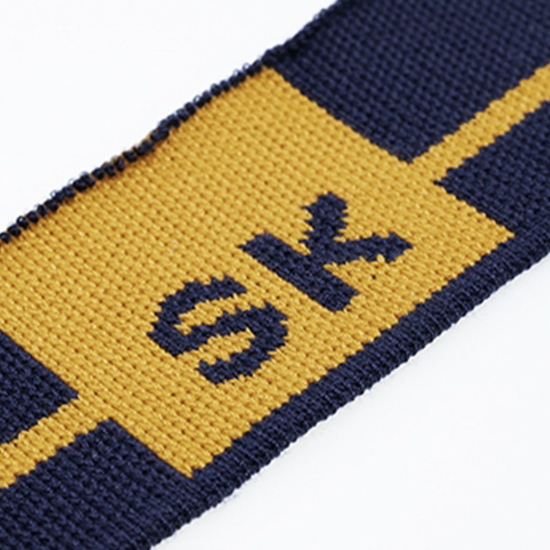 Polyester Episcopus Jacquard Ribbed Polo Shirt Sleeve fabricae